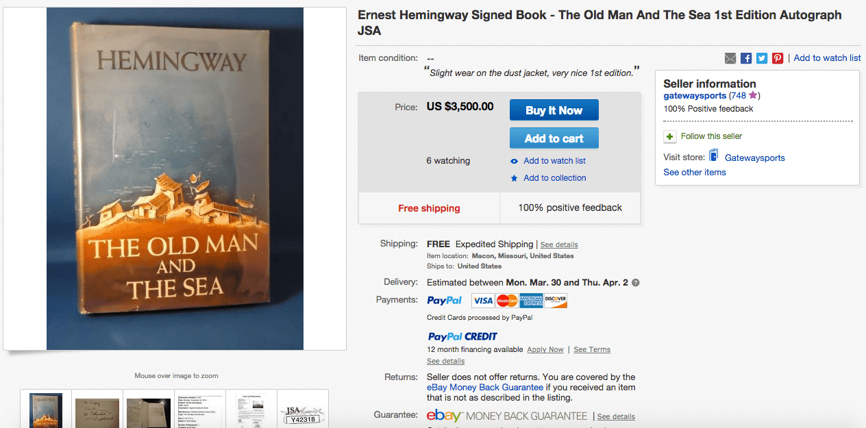 signed