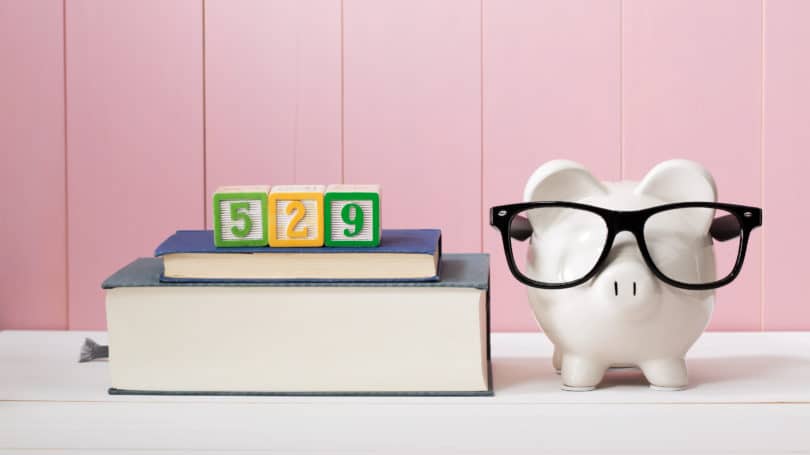 529 Plan de libros de texto Piggy Bank College Education Fund