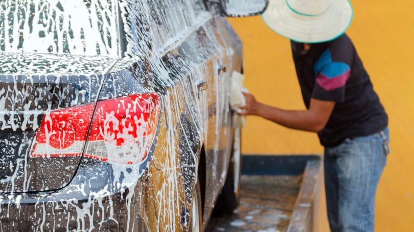 Coche Lavado Aspirado