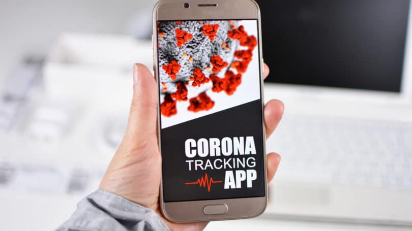 Seguimiento de la aplicación de seguimiento de contactos del virus Corona