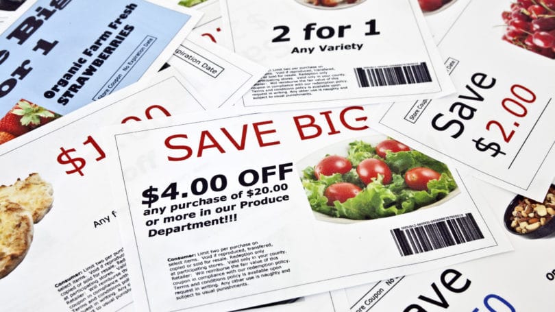 Cupones de ofertas falsas
