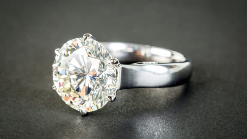Anillos de compromiso de diamantes