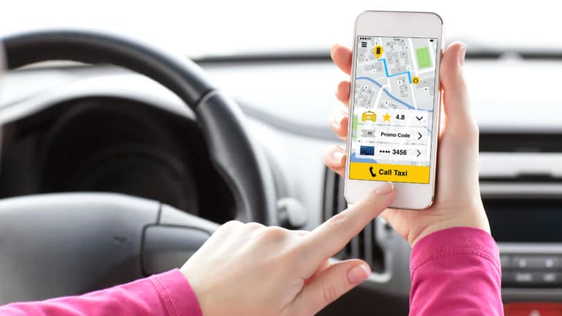 Cómo funciona la aplicación Ride Sharing