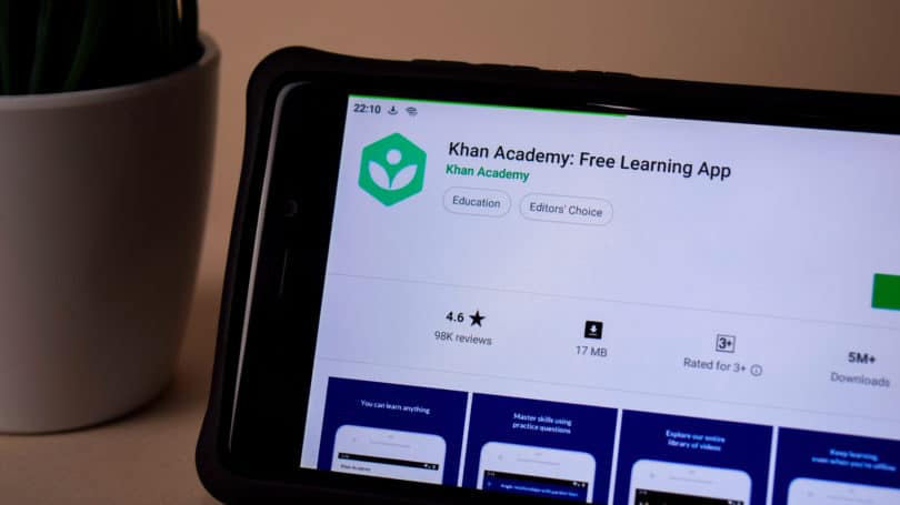 Sitio web de Khan Academy