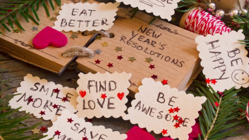 Hacer resolución de año nuevo