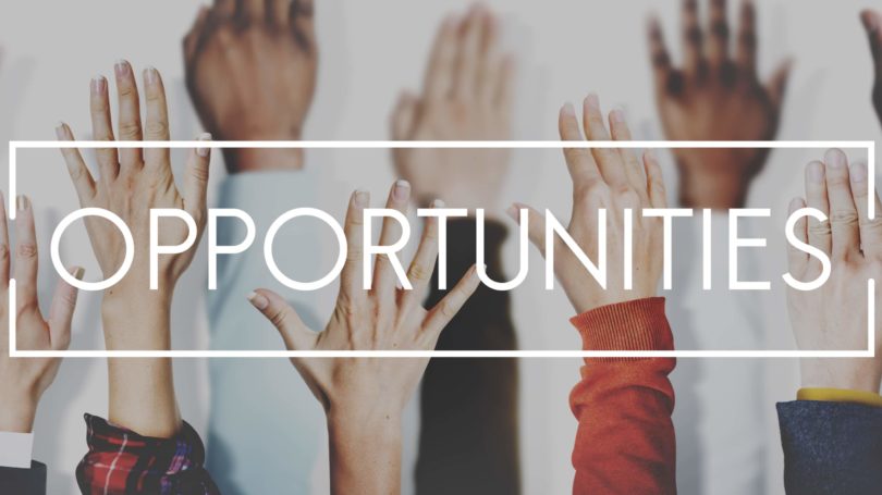Oportunidades Manos levantadas