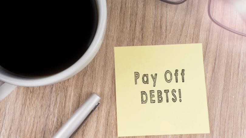 Pagar deudas Post It Coffee