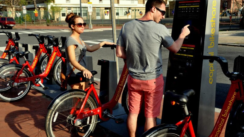 Alquiler de bicicleta compartida