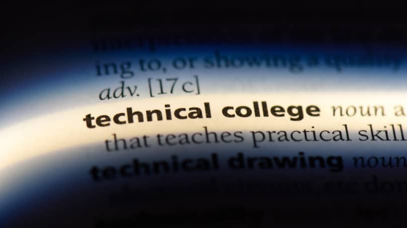 Diccionario de definiciones de institutos técnicos