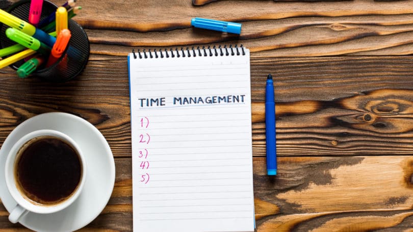 Estrategias de gestión del tiempo