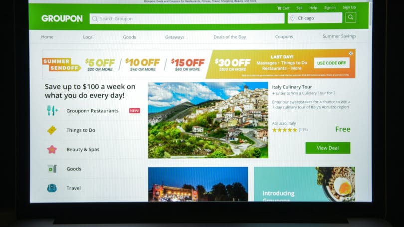 Oferta por niveles de Groupon Promoción Restaurantes Actividades Viajes