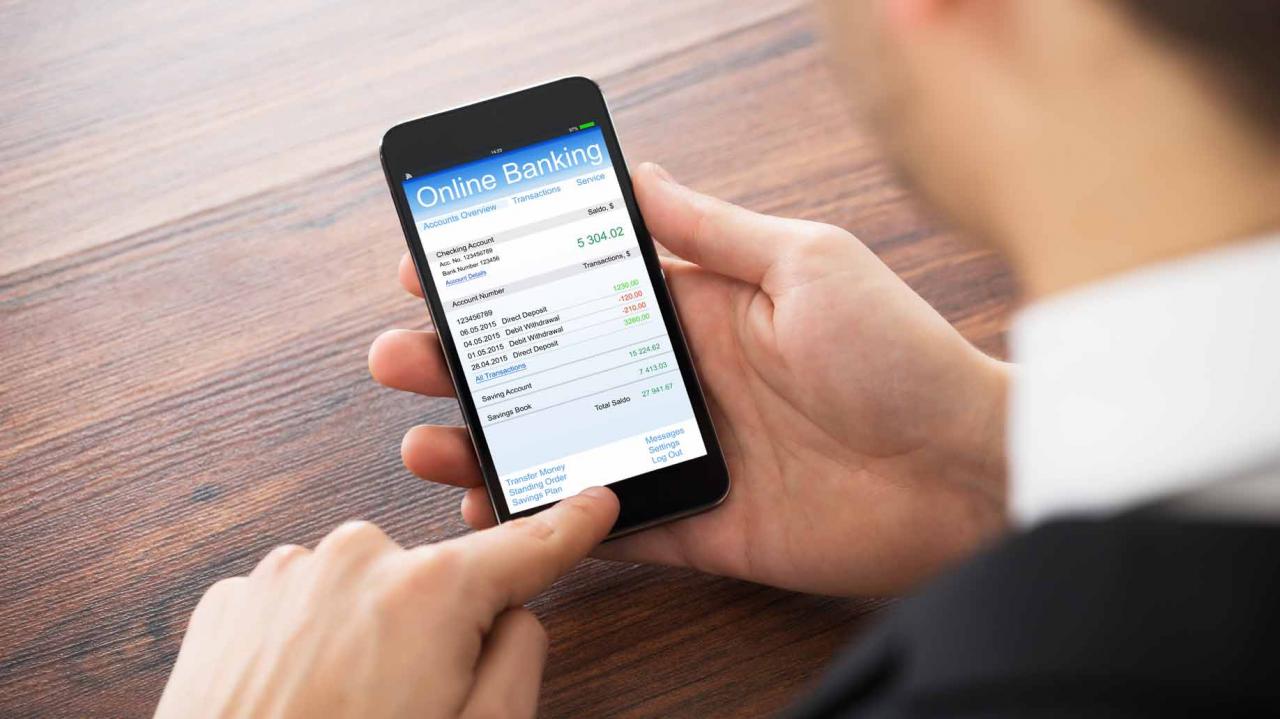 banca móvil para teléfonos inteligentes