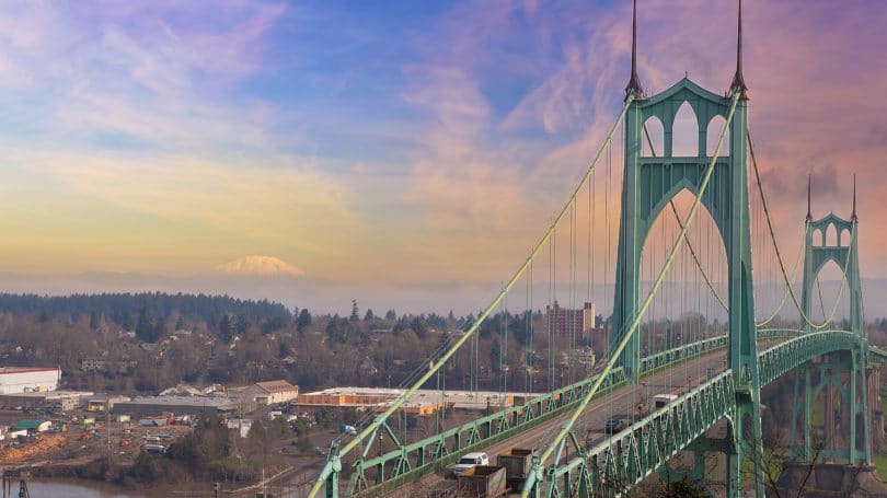 Puente de St Johns Portland