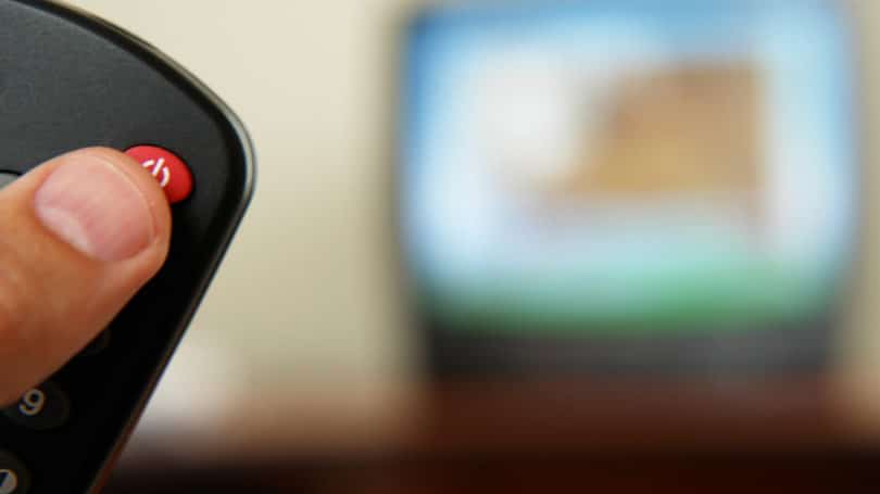 Evite ver televisión