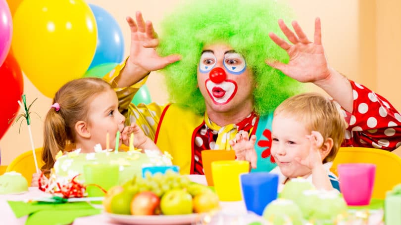 Entretenimiento de fiesta de cumpleaños