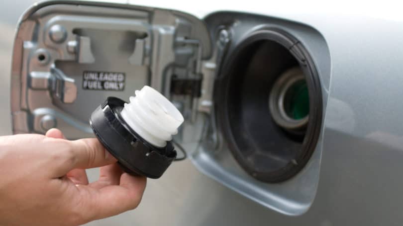 Revise el sello de la tapa de gas