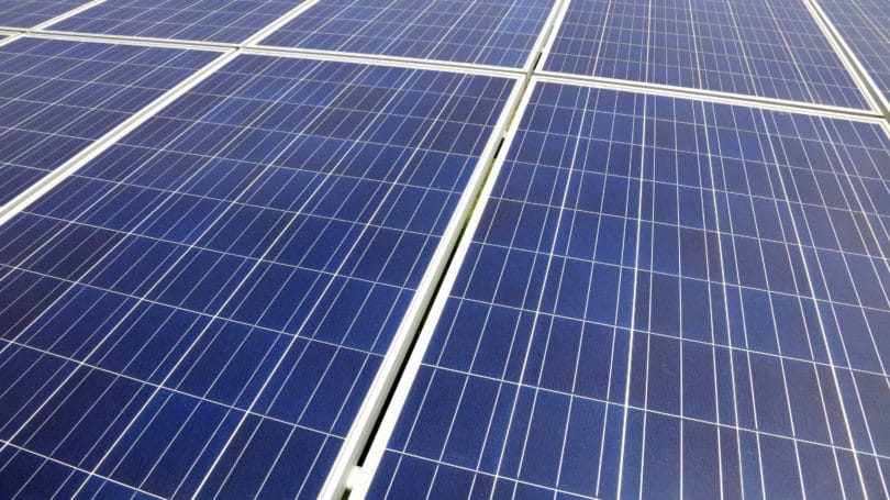 Caída del precio de la energía solar