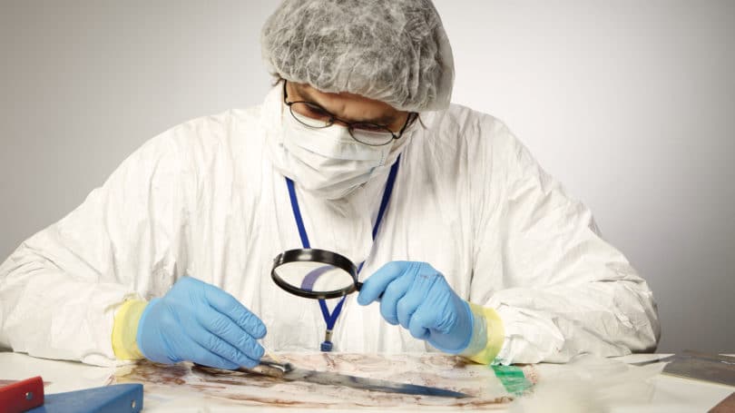 Sin huellas dactilares Evidencia de video de ADN